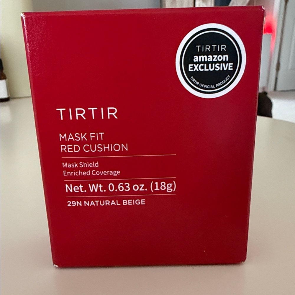 TIRTIR Mask Fit Red Cushion Foundation - 29N Natural Beige (Red)